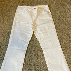 White jeans